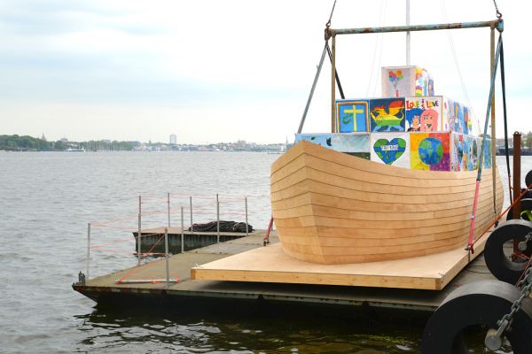 Schiffskonstruktion in Rostock