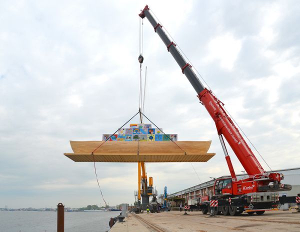 Schiffskonstruktion in Rostock